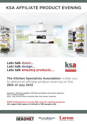 KSA Gauteng Affiliate Product Evening